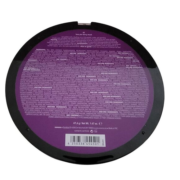 28 Essence Counting Hearts Eyeshadow Palette Love You Berry Much - Picture 11 of 12